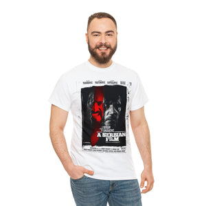 A Serbian Film double sided officially licensed Unisex Heavy Cotton Tee