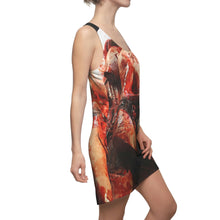 Load image into Gallery viewer, Bouquet of Guts and Gore Women&#39;s Cut &amp; Sew Racerback Dress