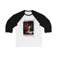 Load image into Gallery viewer, A Serbian Film  Unisex 3/4 Sleeve Baseball Tee