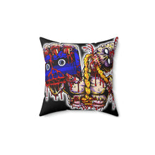 Load image into Gallery viewer, VIdeo Mayhem Pillow Spun Polyester Square Pillow